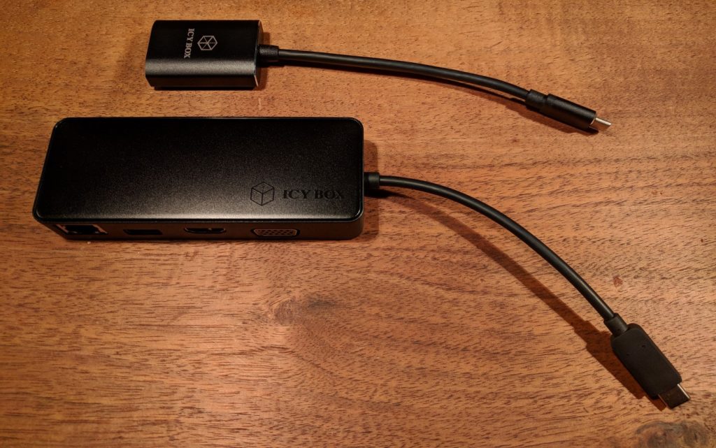 Icy Box Multiport Docking Station and USB Type-C to HDMI Adapter – yet ...